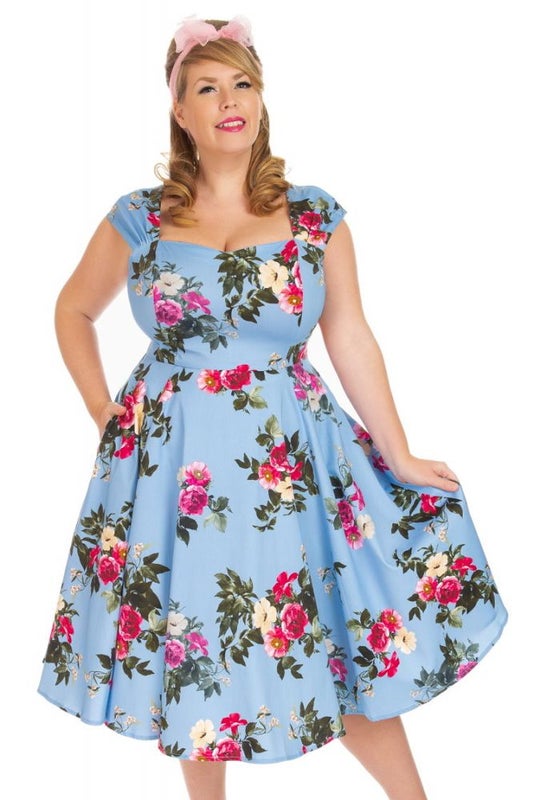 Swing Dress, JOLENE FLORAL (288)