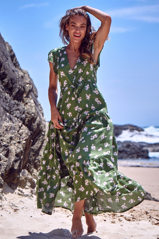 Maxi Dress, MELISSA Green