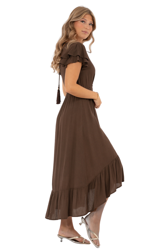 Dress, Capri Collection JANE Ruskea