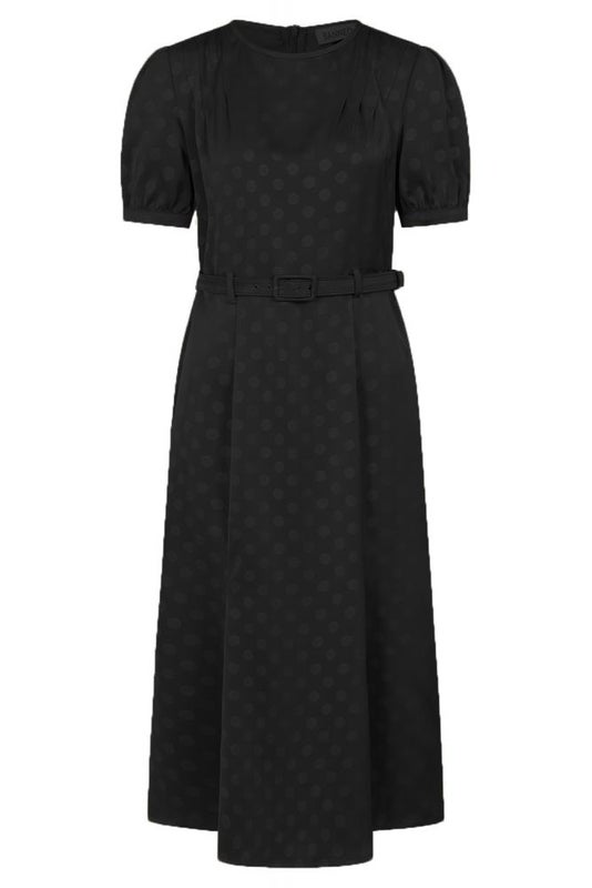 Dress, IRIS Polka 30s Black (17080)