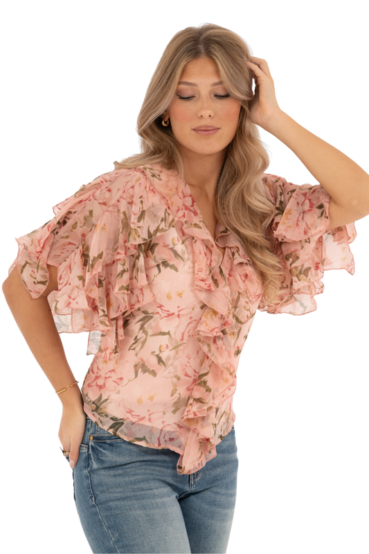 Blouse, Capri Collection BLOSSOM
