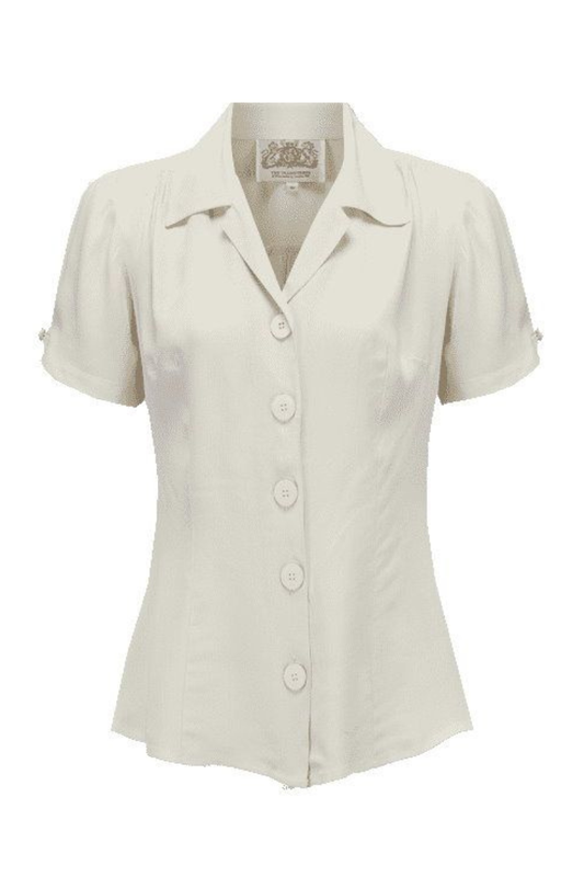 Blouse, SEAMSTRESS OF BLOOMSBURY Grace Ivory