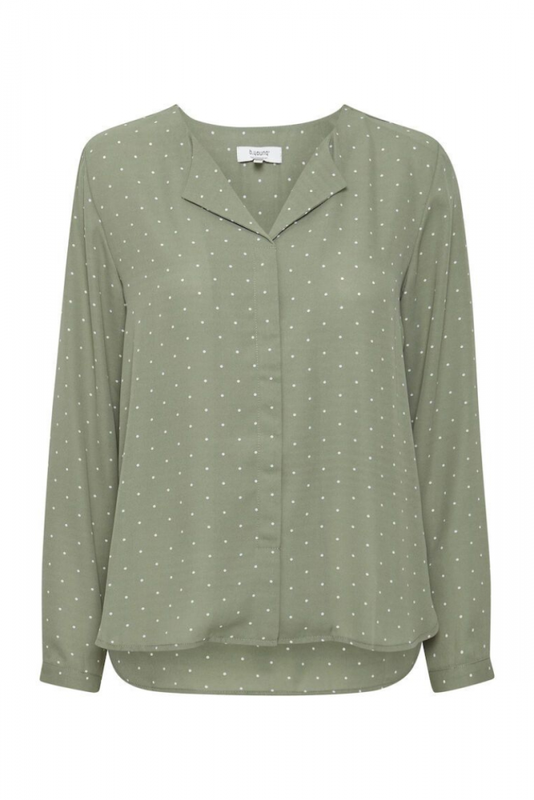 Blouse, ALICE Sage Polka