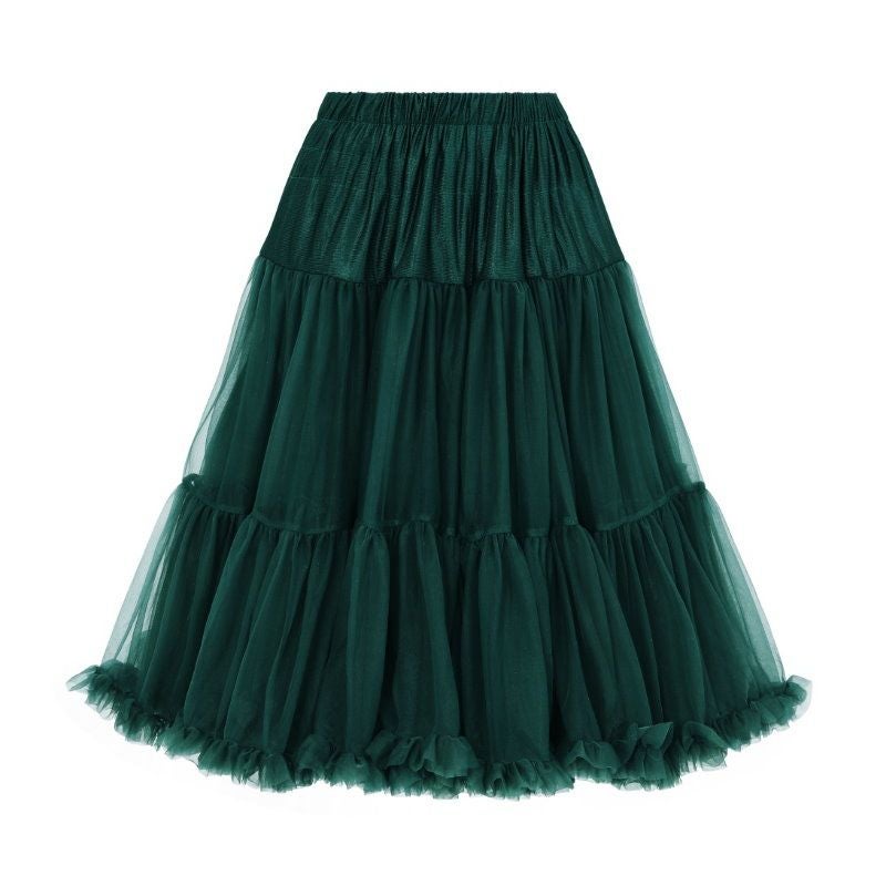 Petticoat, STARLIGHT Bottle Green