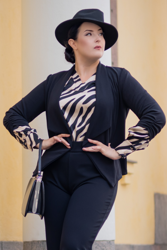 Blazer Jacket, MOLLY Black