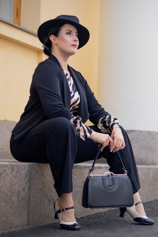Trousers, BASE LEVEL Yarah Black