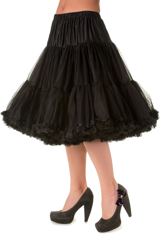 Petticoat, LIFEFORMS Black 66 cm