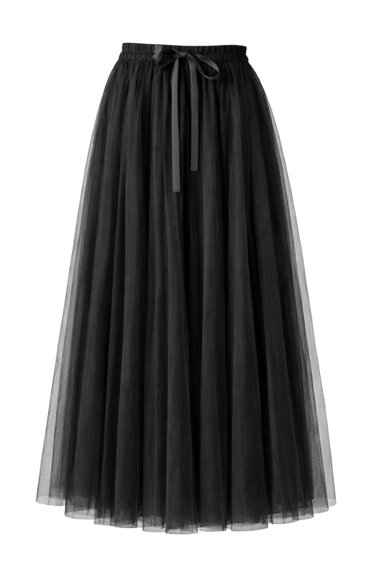 Tulle Skirt, PARIS Black