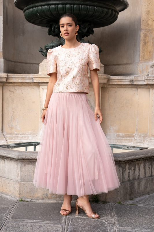 Tulle Skirt, SLIM Light Pink