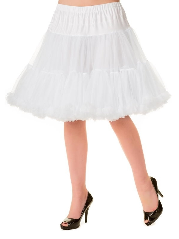 Petticoat, SHORT White 50 cm